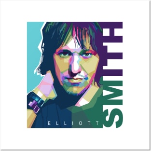 Elliott Smith WPAP Posters and Art